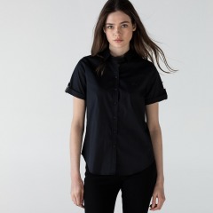 Женская рубашка Lacoste с коротким рукавом