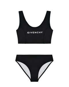Купальник раздельный с логотипом, черный Givenchy