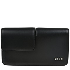 Клатч черного цвета MSGM