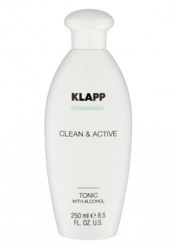 Klapp Тоник со спиртом Tonis with Alcohol, 250 мл (Klapp, Clean & active)
