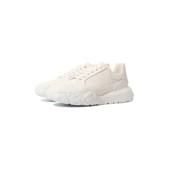 Кожаные кроссовки Court Trainer Alexander McQueen