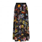 Шелковая юбка-макси с цветочным принтом Giorgio Armani