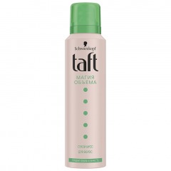 TAFT Сухой мусс для волос для объема и устранения жирности