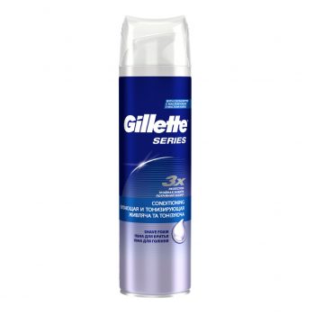 GILLETTE Пена для бритья Gillette Series Conditioning (питающая и тонизирующая)